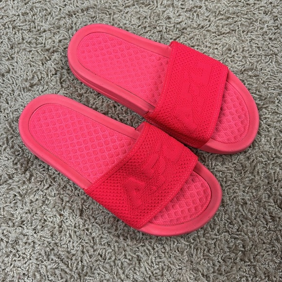 APL neon pink techloom slides sz 5 - Picture 2 of 8